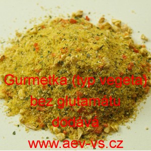 Gurmetka (polévkové koření, typ vegeta) bez glutamátu